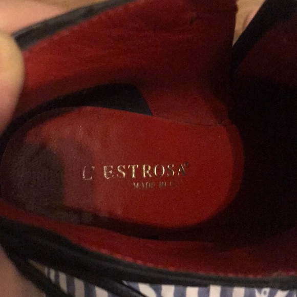 L’estrosa Madge Wedge Corset Booties size 8M - Picture 4 of 6